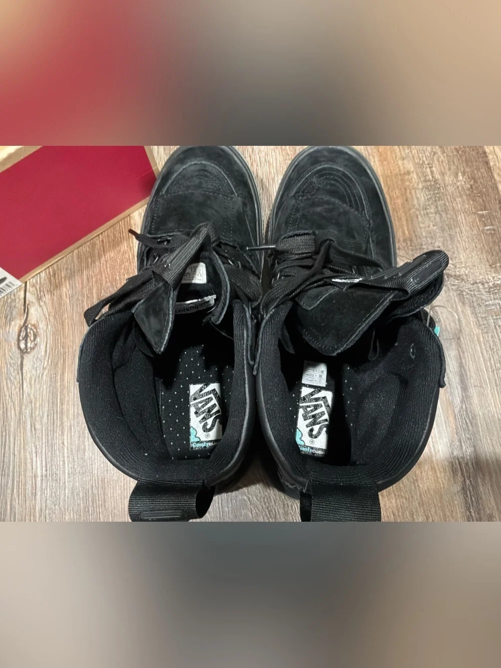 VNDS 2021 Vans STATIC Comfycush MTE WATER RESISTANT Black Gray Men’s Sz 10.5
